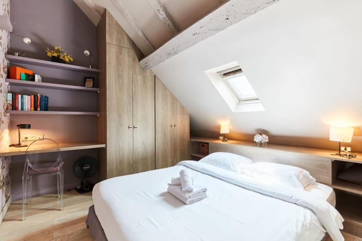 Apartamento Vosges 1Br Cozy París Exterior foto