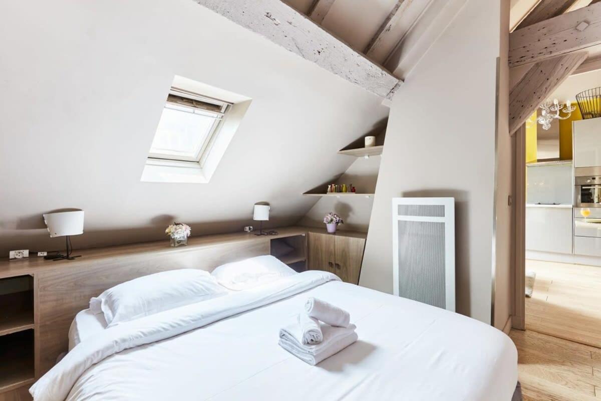 Apartamento Vosges 1Br Cozy París Exterior foto