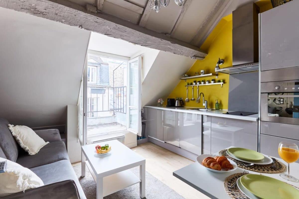 Apartamento Vosges 1Br Cozy París Exterior foto