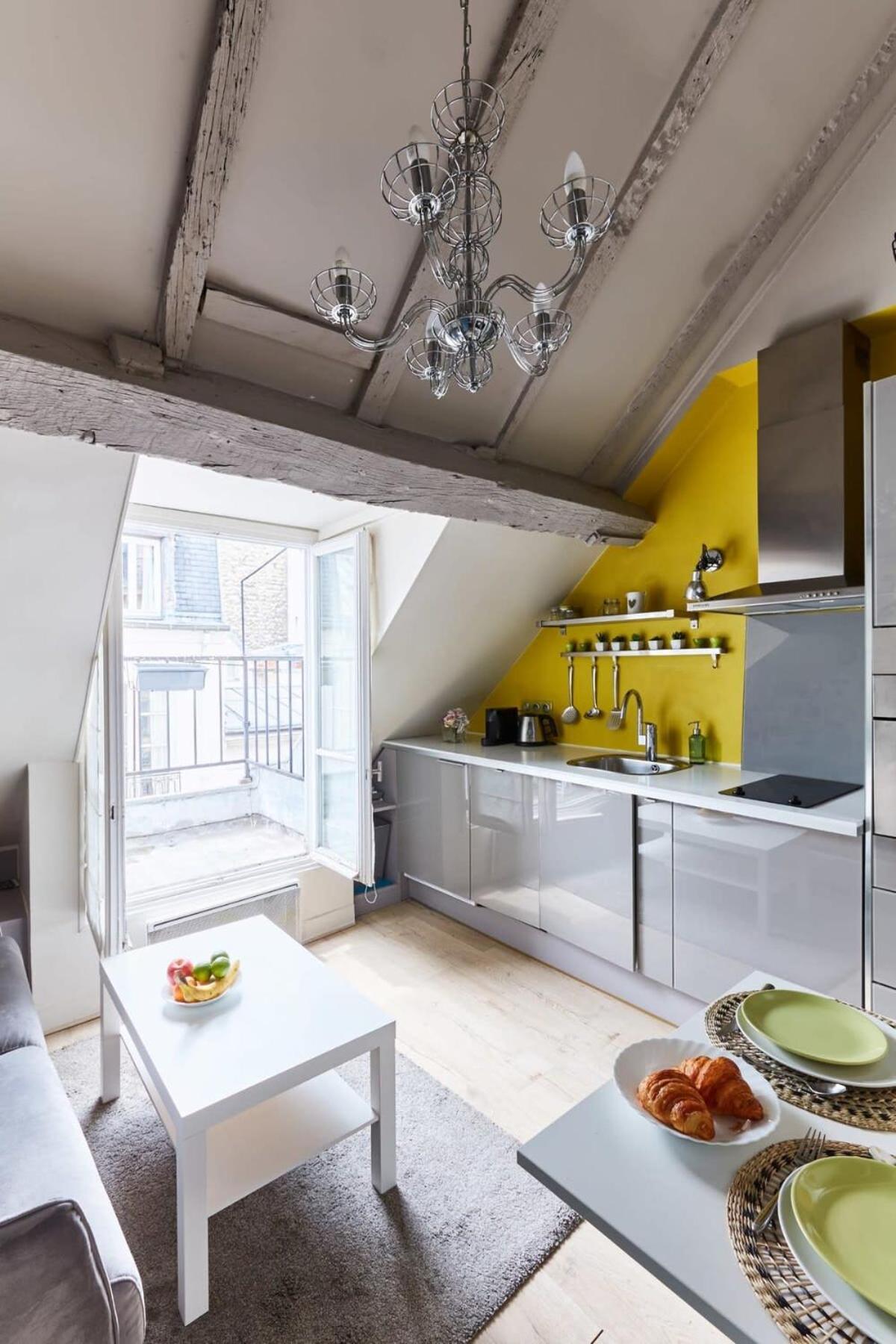 Apartamento Vosges 1Br Cozy París Exterior foto